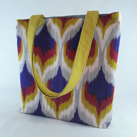 bolso tote mujer pistacho multicolor