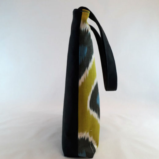 tote mujer ikat pistacho
