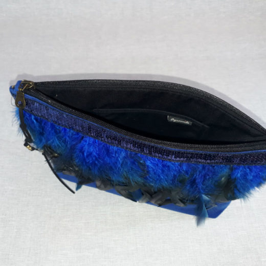 interior bandolera plumas